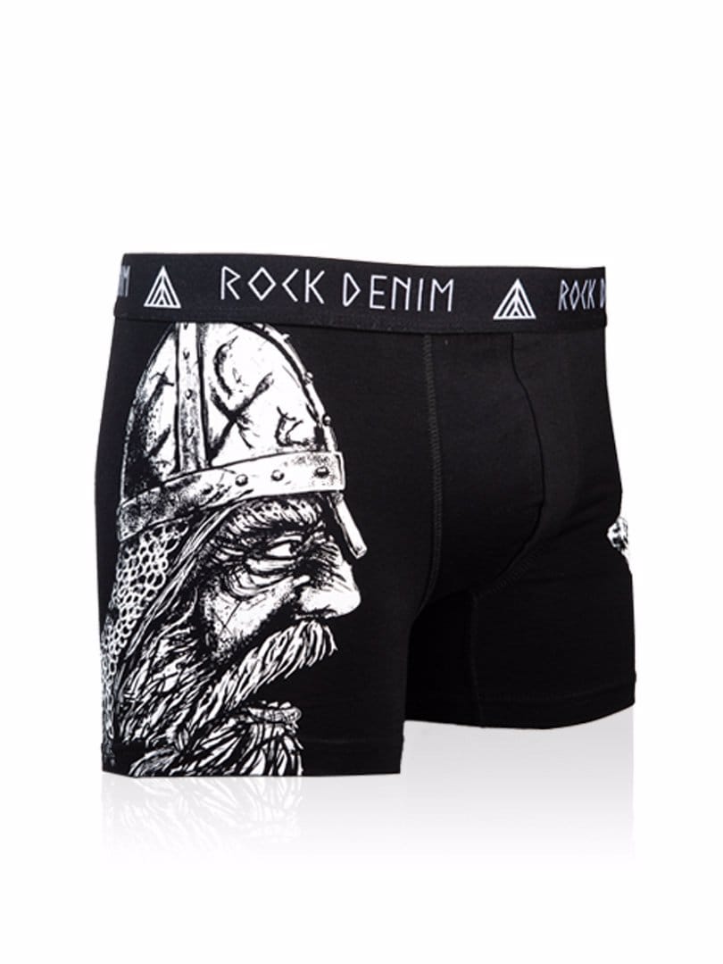 4-pack RockDenim Viking Sword Boxere - Svart