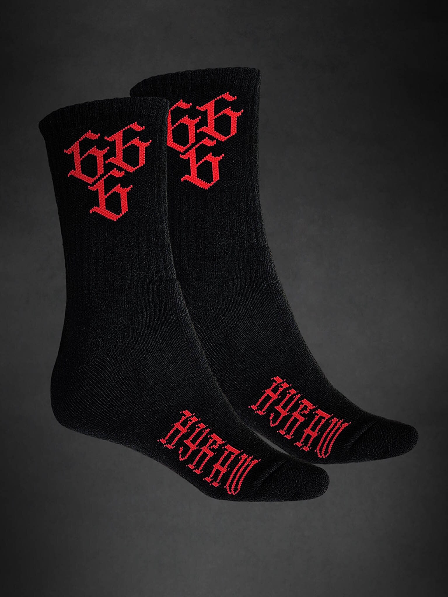 Hyraw 666 Classic  Sokker - Rød