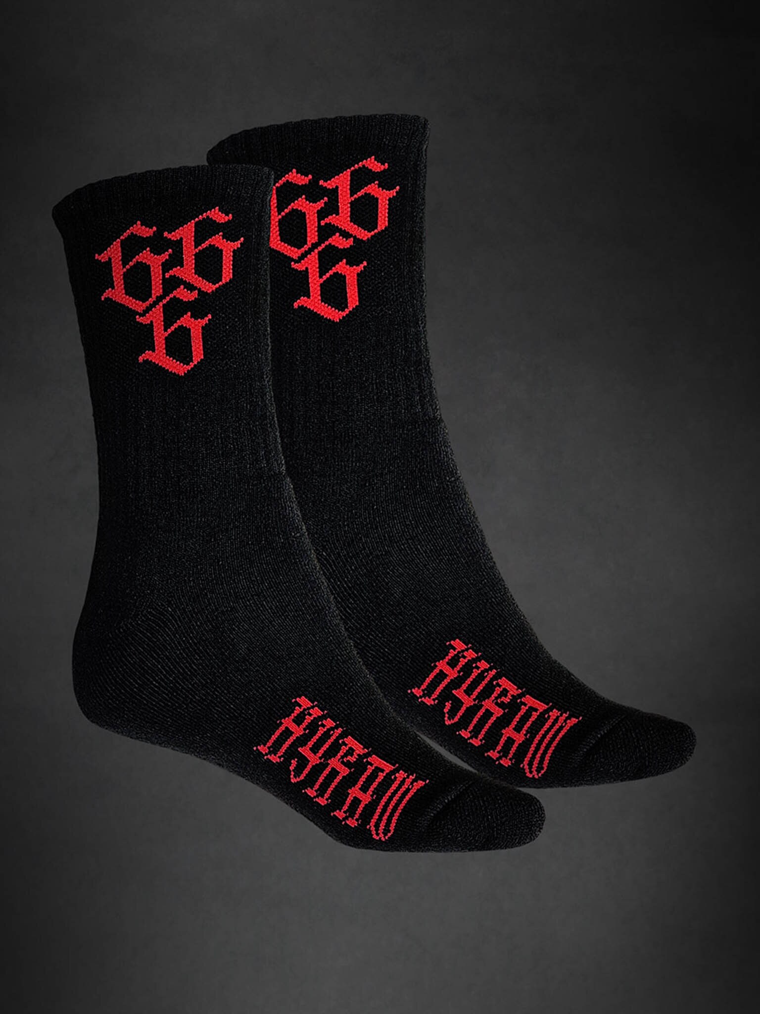 Hyraw 666 Classic  Sokker - Rød