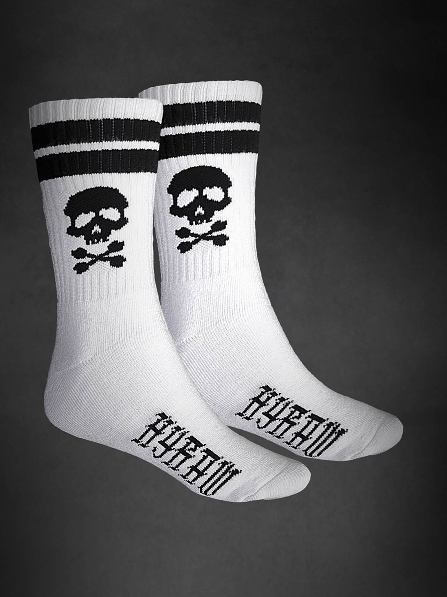 Hyraw Skull Classic Sokker - Hvit