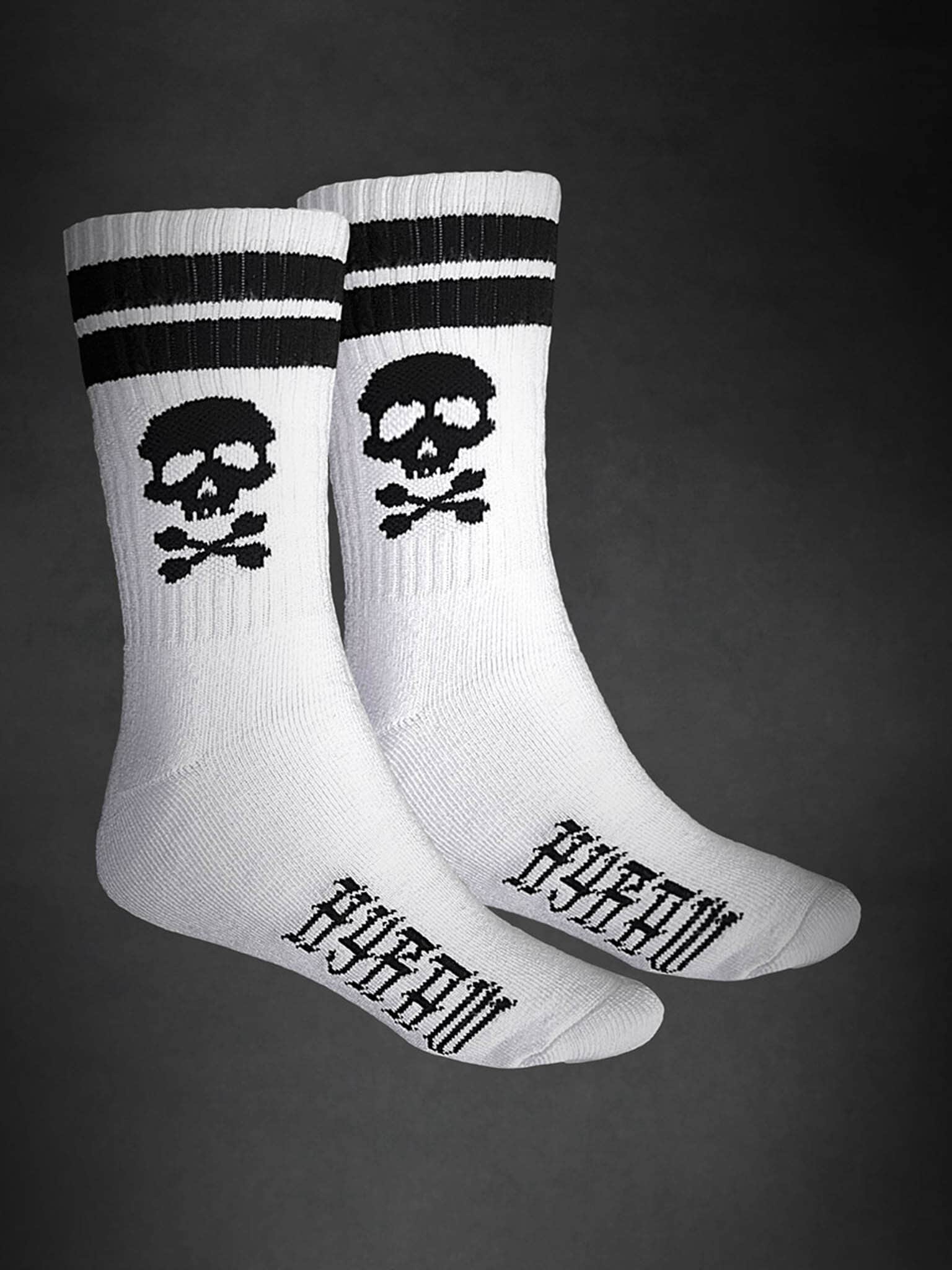 Hyraw Skull Classic Sokker - Hvit