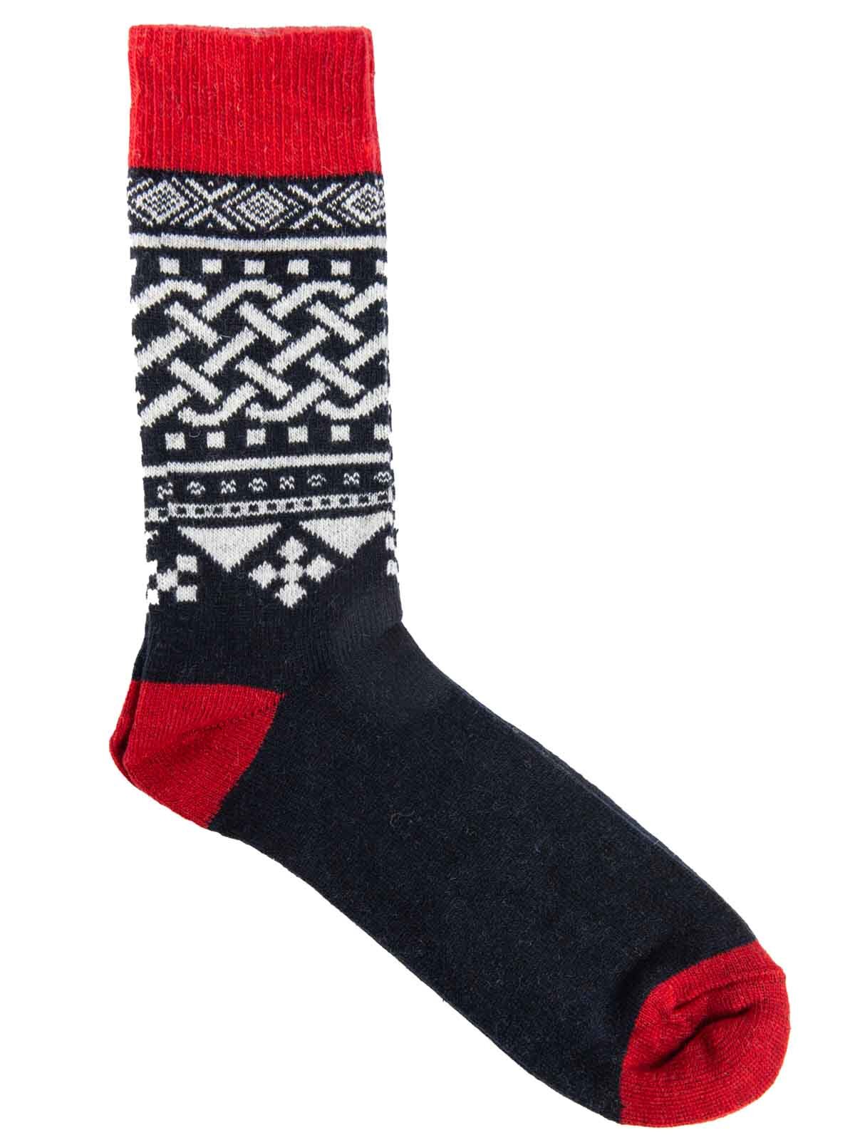 RD 2-pack Viking Wool Sokker - Mørkeblå/Svart