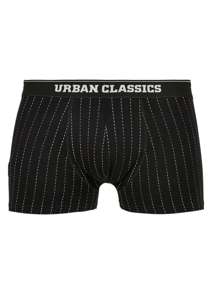 5-pack Urban Classics Organic Boxer - Svart/Vinrød/Grøn