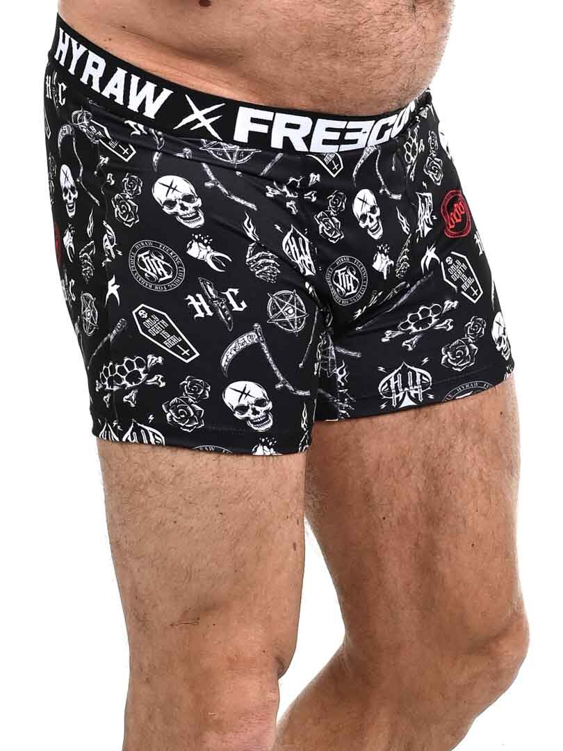 Hyraw Tatoo Flash Boxer - Svart