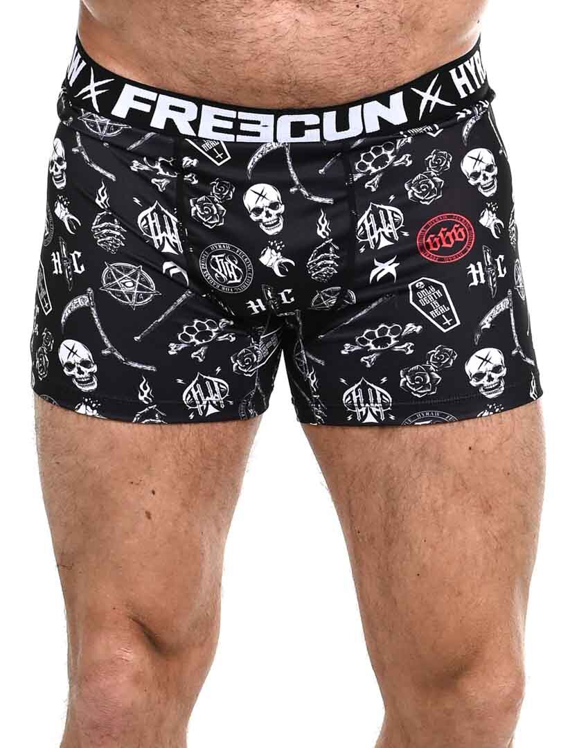 Hyraw Tatoo Flash Boxer - Svart