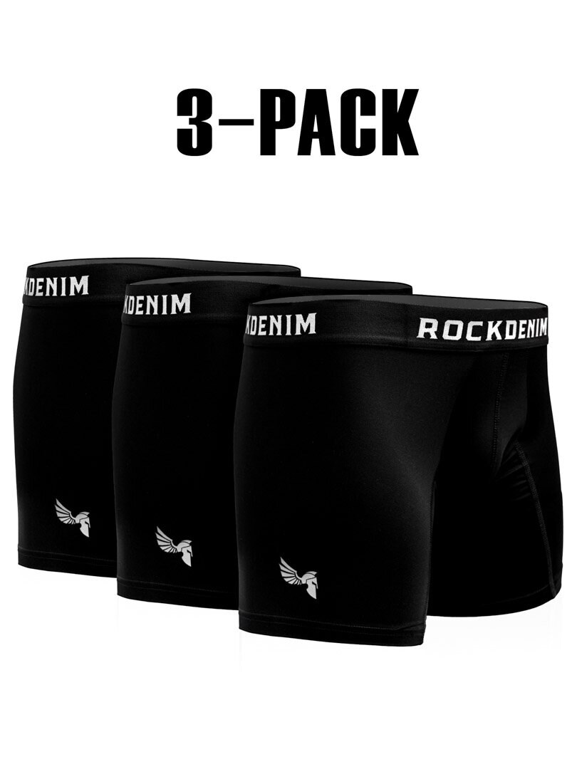 3-Pack RD Spartan Performance Boxers - Svart
