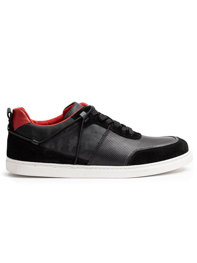 RD Boron Leather Sneakers - Svart