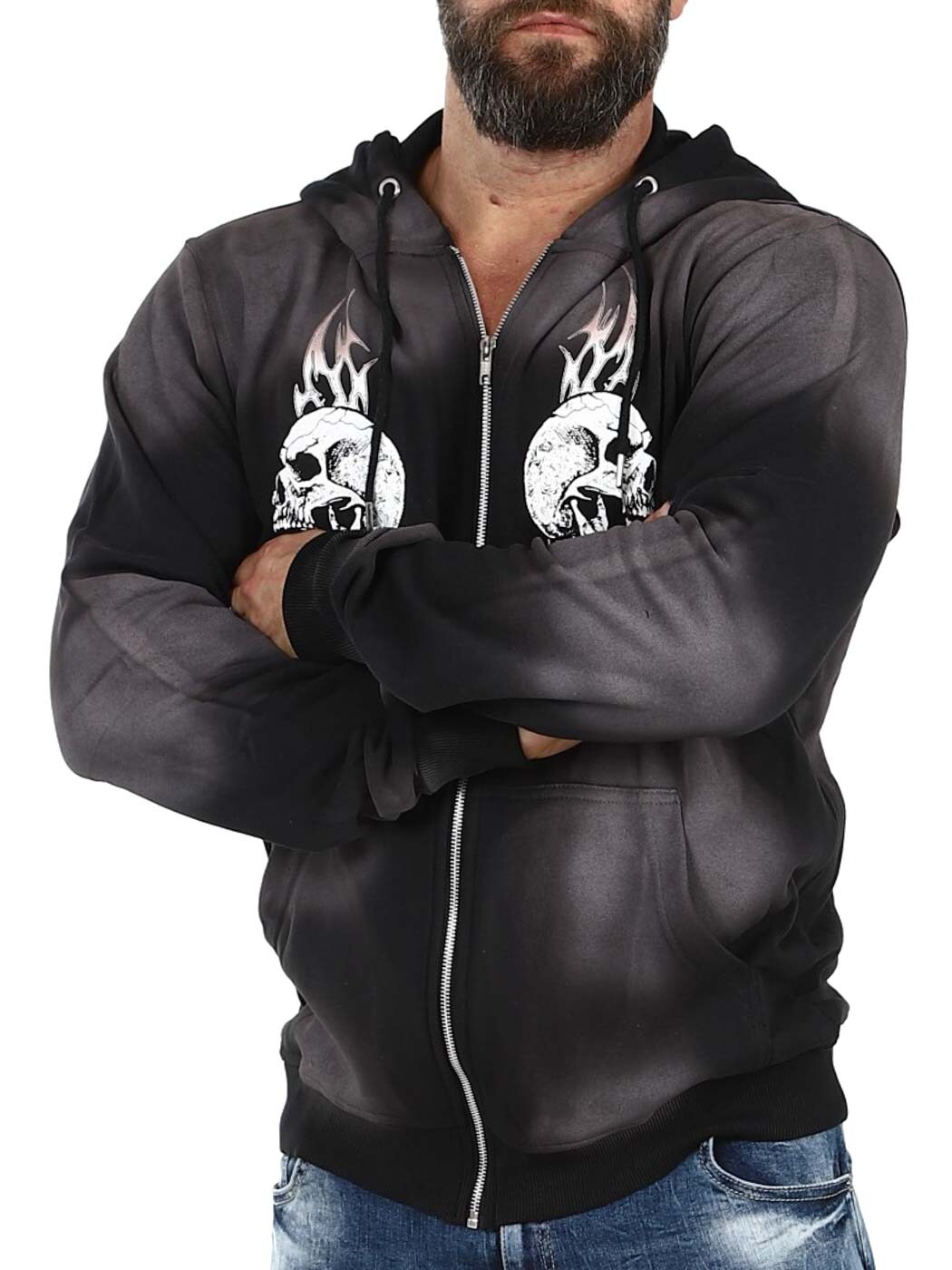 RD Ancestors Sunfade Hoodie - Svart-5.JPG