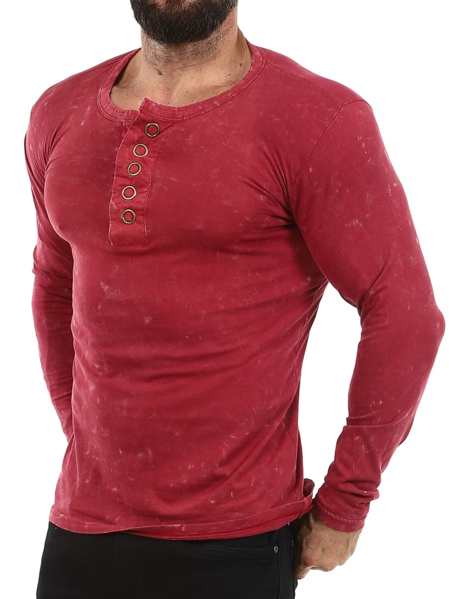 RD Button Longsleeve - Washed Red-6.jpg