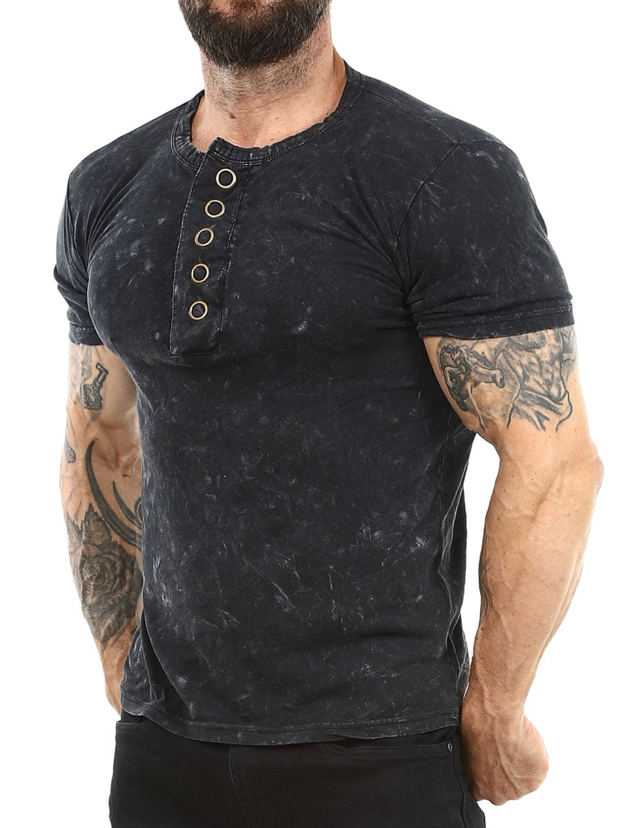 RD Button T-shirt - Washed Black-7.jpg