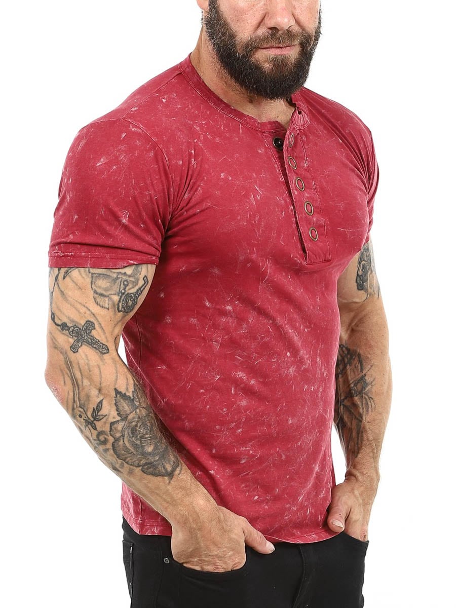 RD Button T-shirt - Washed Red-6.jpg