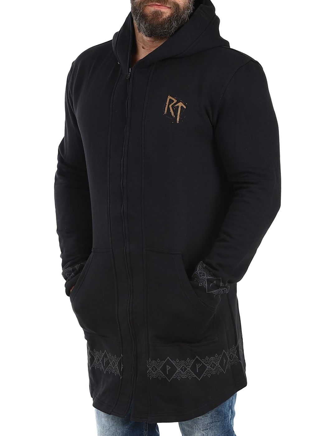 RD Mohawk Long Hoodie - Svart-2.JPG