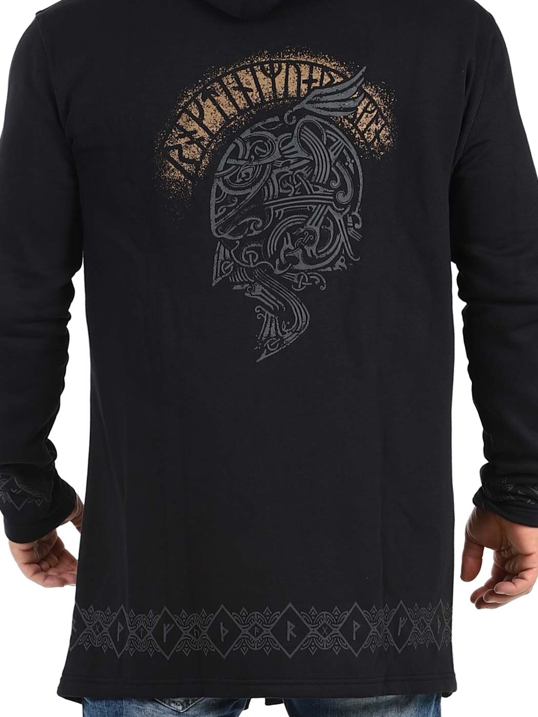 RD Mohawk Long Hoodie - Svart-7.JPG