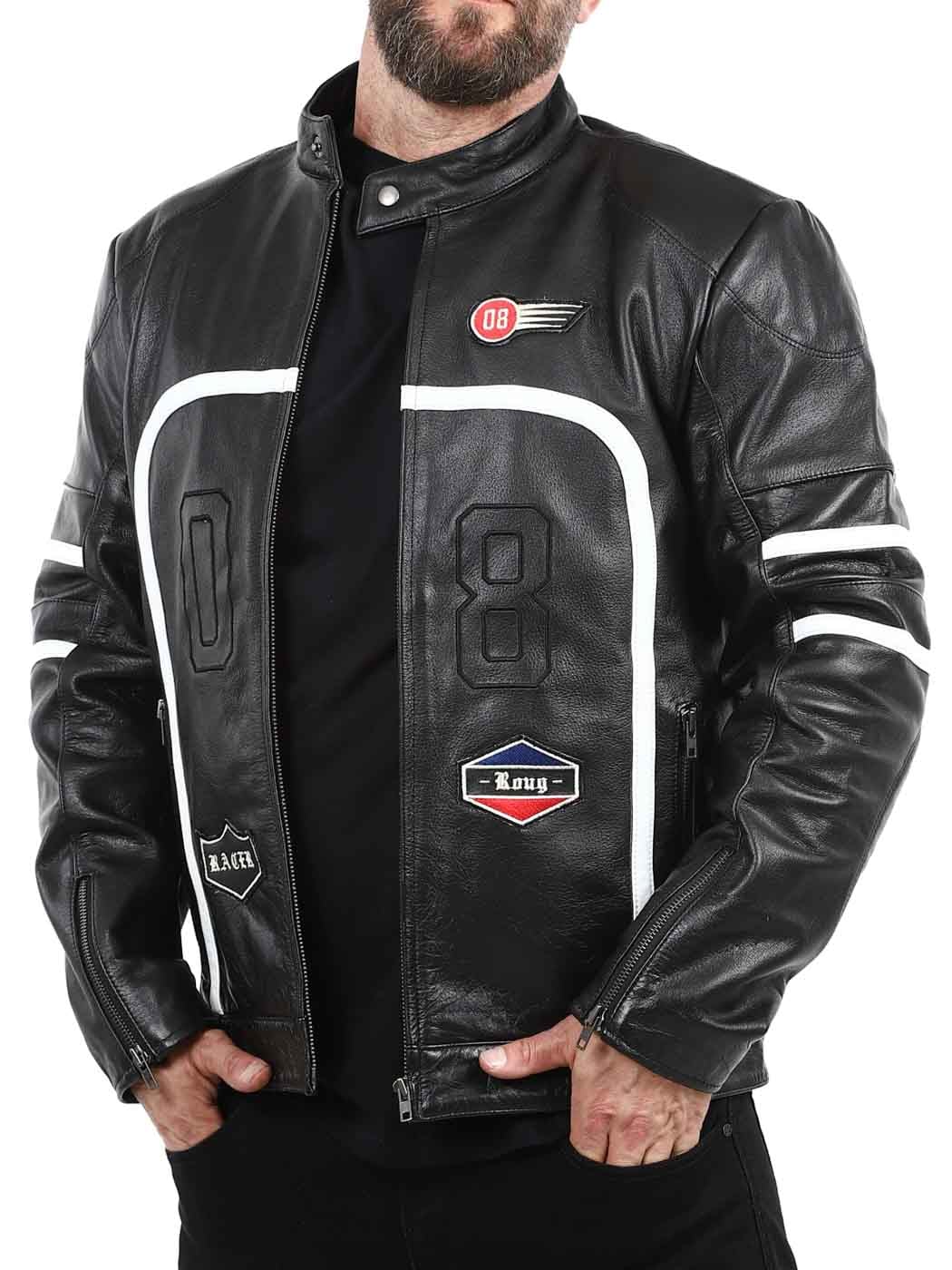 RD Racer Skinnjacka - Svart_3.jpg