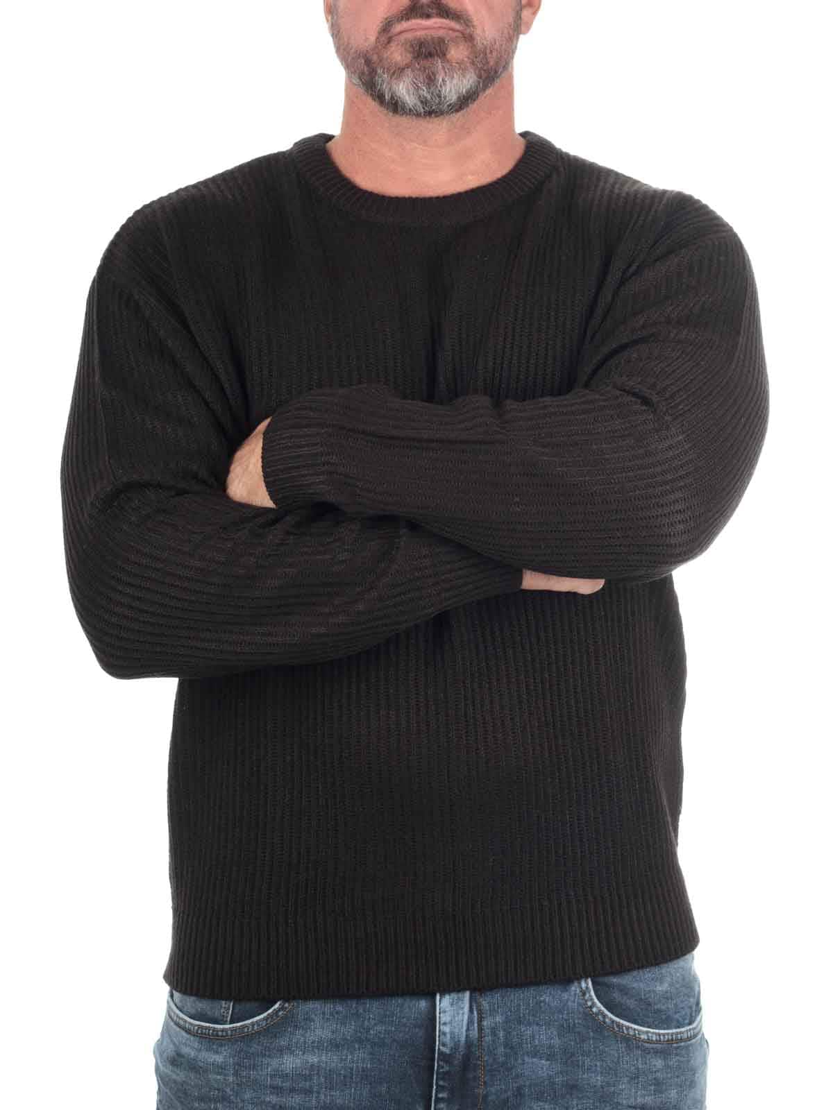 Rebel Logan Stickad troja black_1.jpg