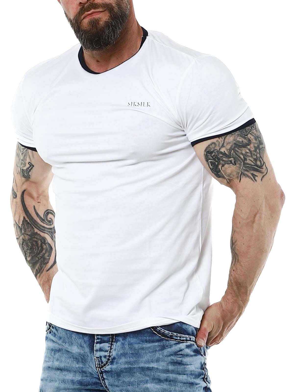 Ringer 28754 SikSilk T-shirt White Lars_4.jpg