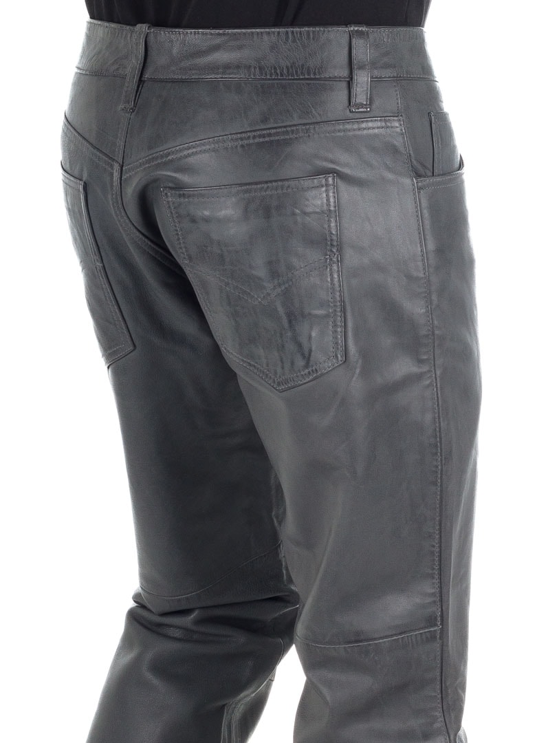Rock Denim Premium Leather Pants Grey_6.jpg