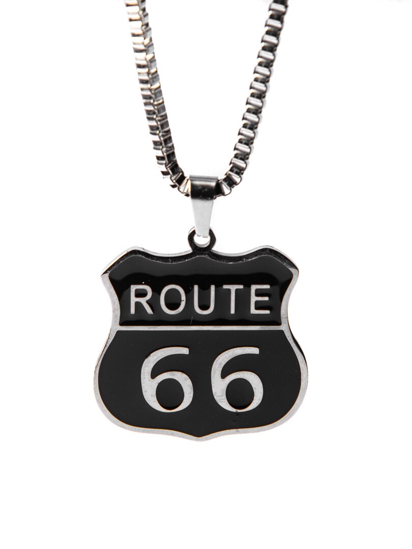Route 66 Halskjede - Sølv