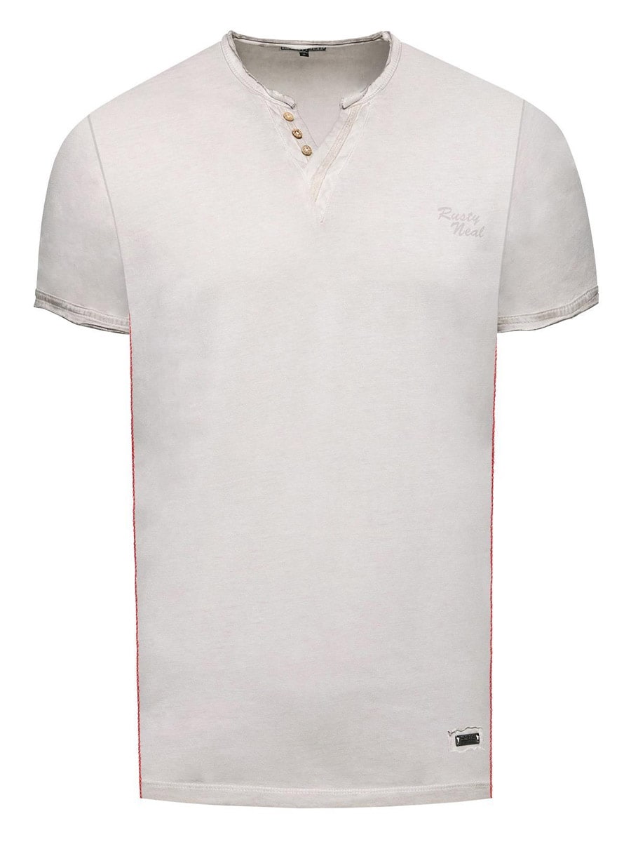 Rusty Neal Logo T-shirt - Grey 1.jpg