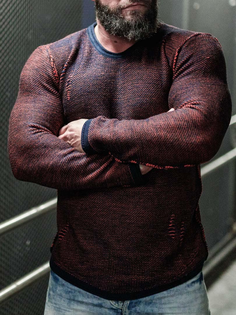 Spartan Genser - Navy/Orange