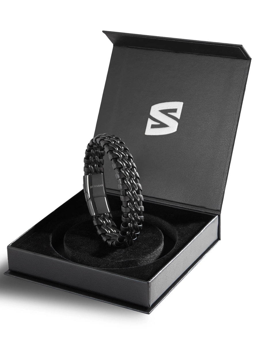 Serasar Steel Leather Armband B012 1.jpg