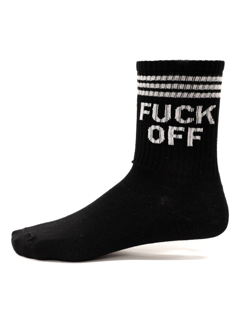 RD F**K Off Sokker - Svart