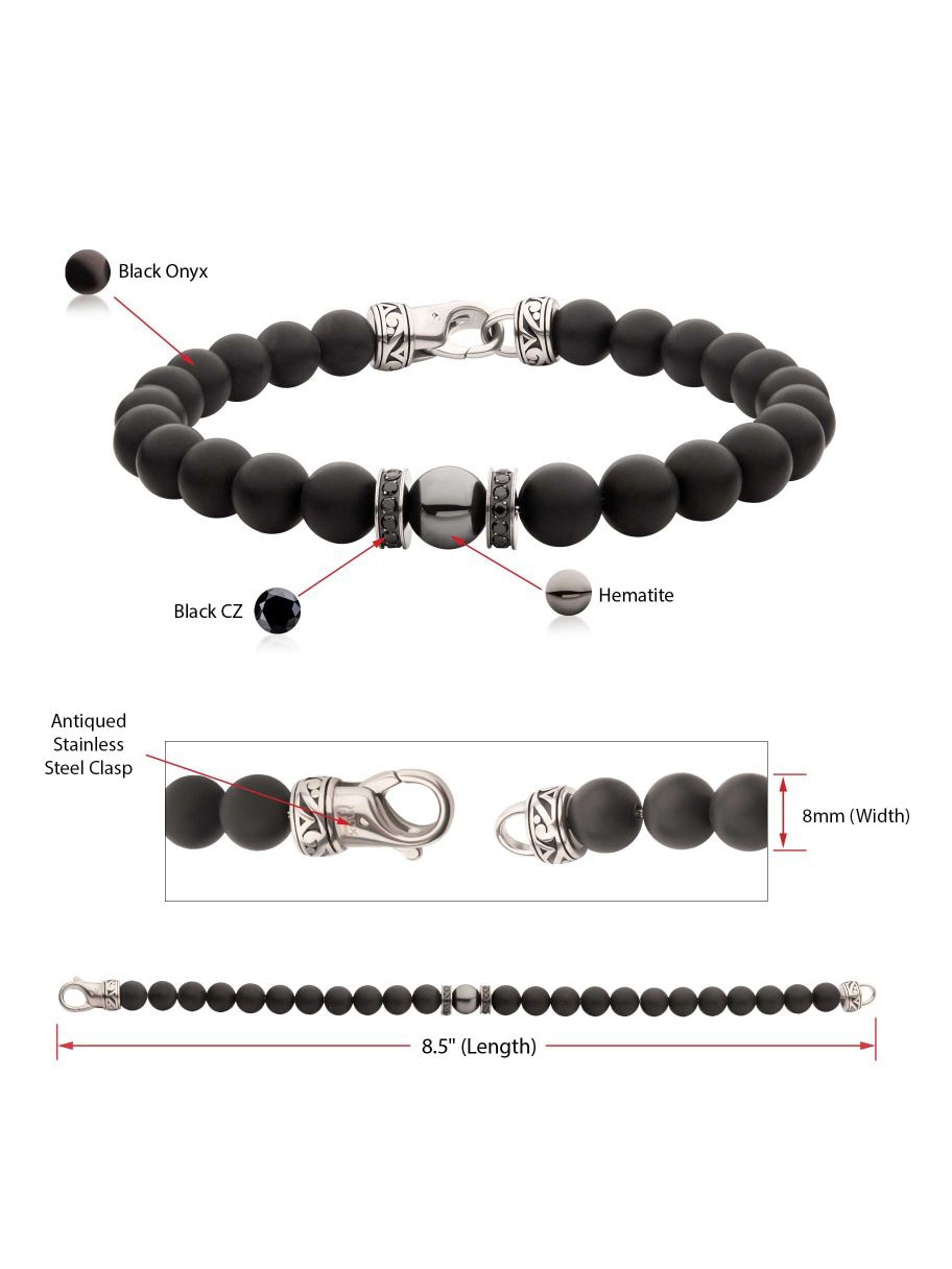 Stonehenge Hematite Inox Armband 4.jpg