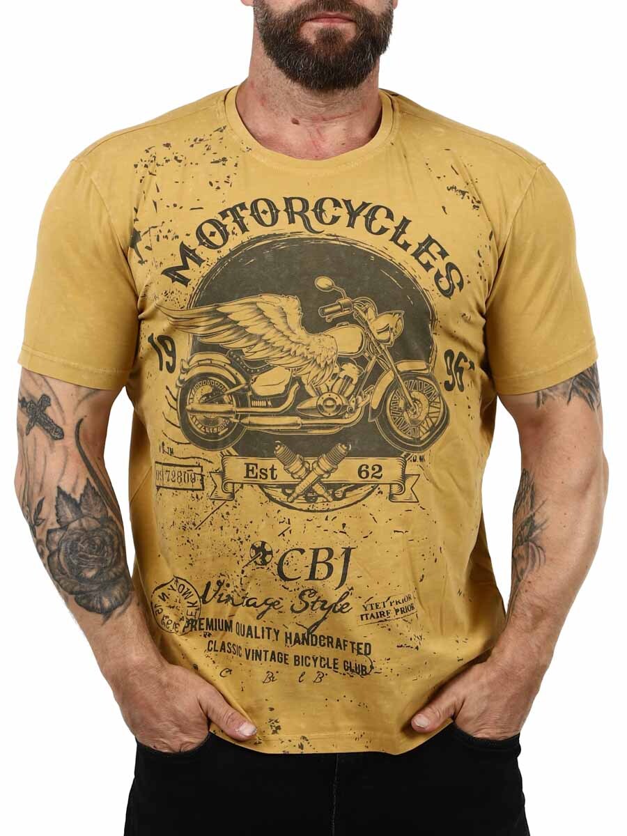 T-shirt Cerny Cipo Baxx  CT813 Mustard_1.jpg