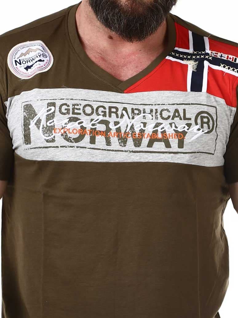 T-skjorte Geo Norway Khaki_1.jpg