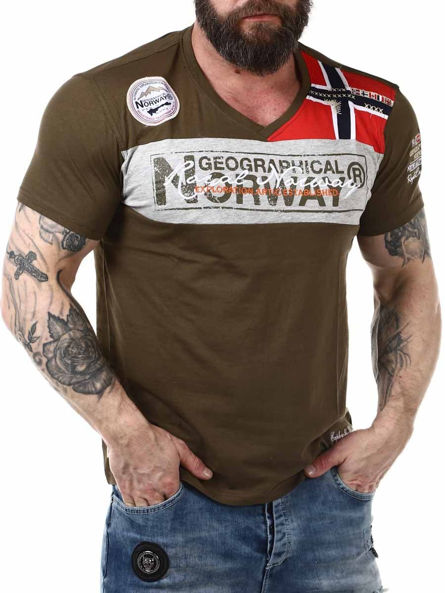 T-skjorte Geo Norway Khaki_2.jpg