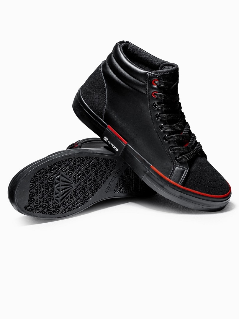 Fabro High Top Sneakers - Svart