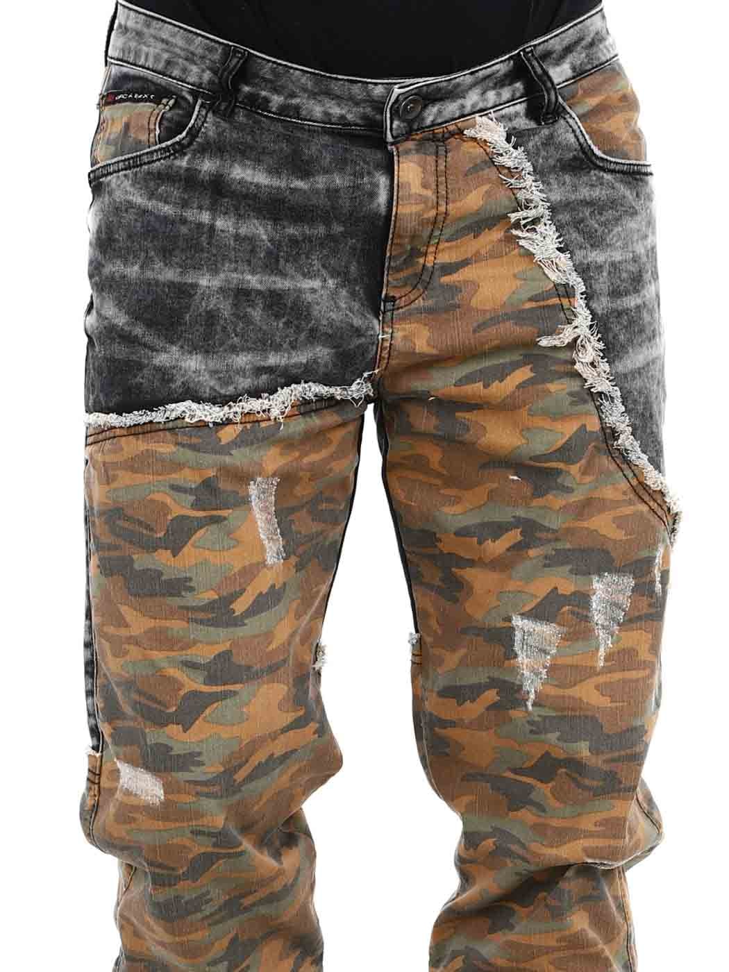 Thilian Cipo Baxx Jeans - Camo Svart_4.jpg