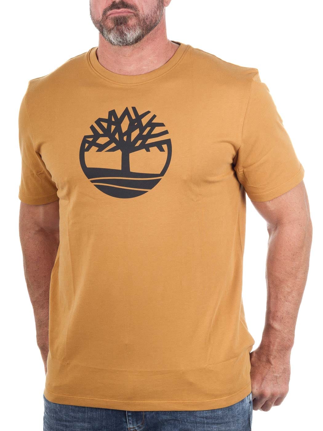 Timberland Tree Logo T-shirt Orange_2.jpg