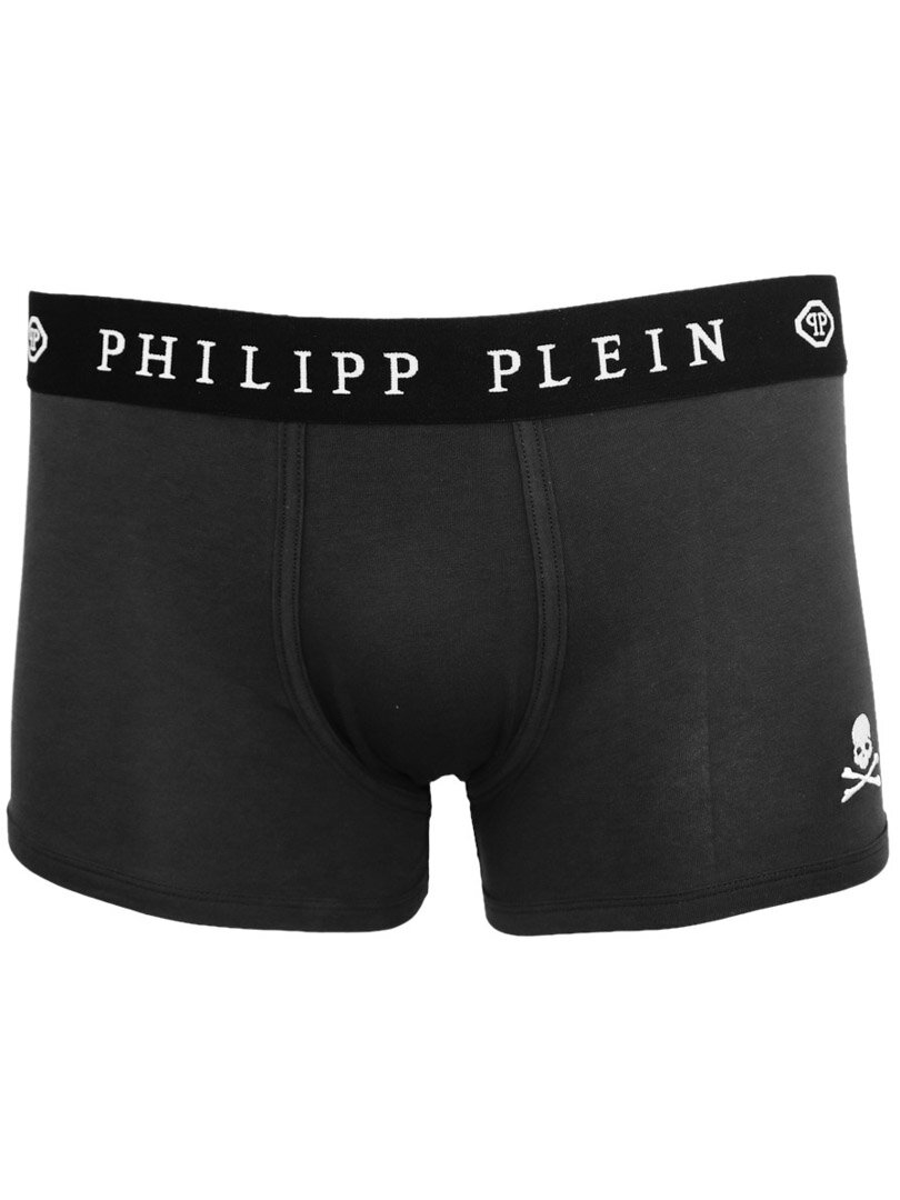 Philipp Plein 2-pack Skull Boxere - Svart