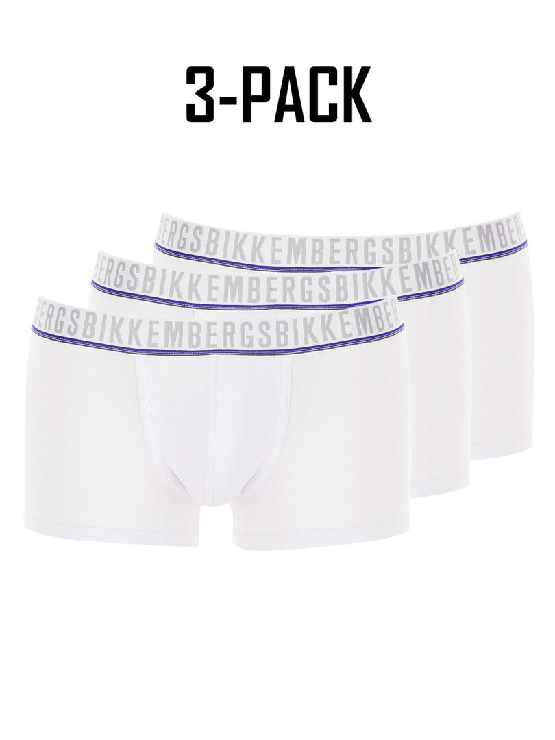 3-Pack Bikkembergs Boxere - Hvit