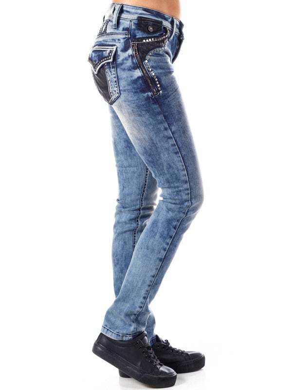 Oriana Cipo & Baxx Jeans - Blå