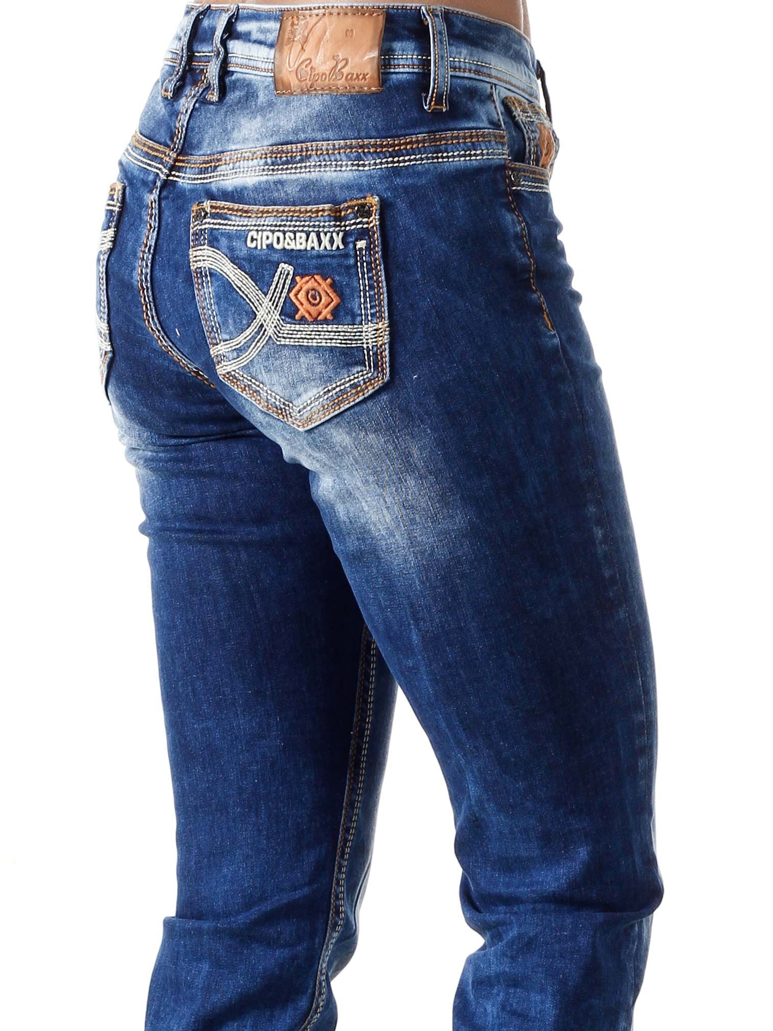 Brielle Cipo & Baxx Jeans - Blå