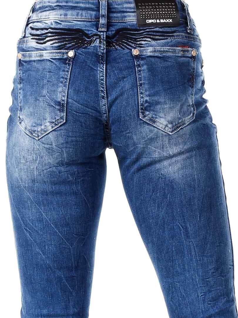 Aria Cipo & Baxx Jeans - Blå