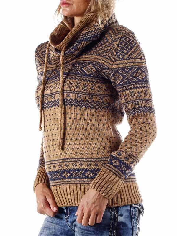 Benelli Strikkegenser - Camel