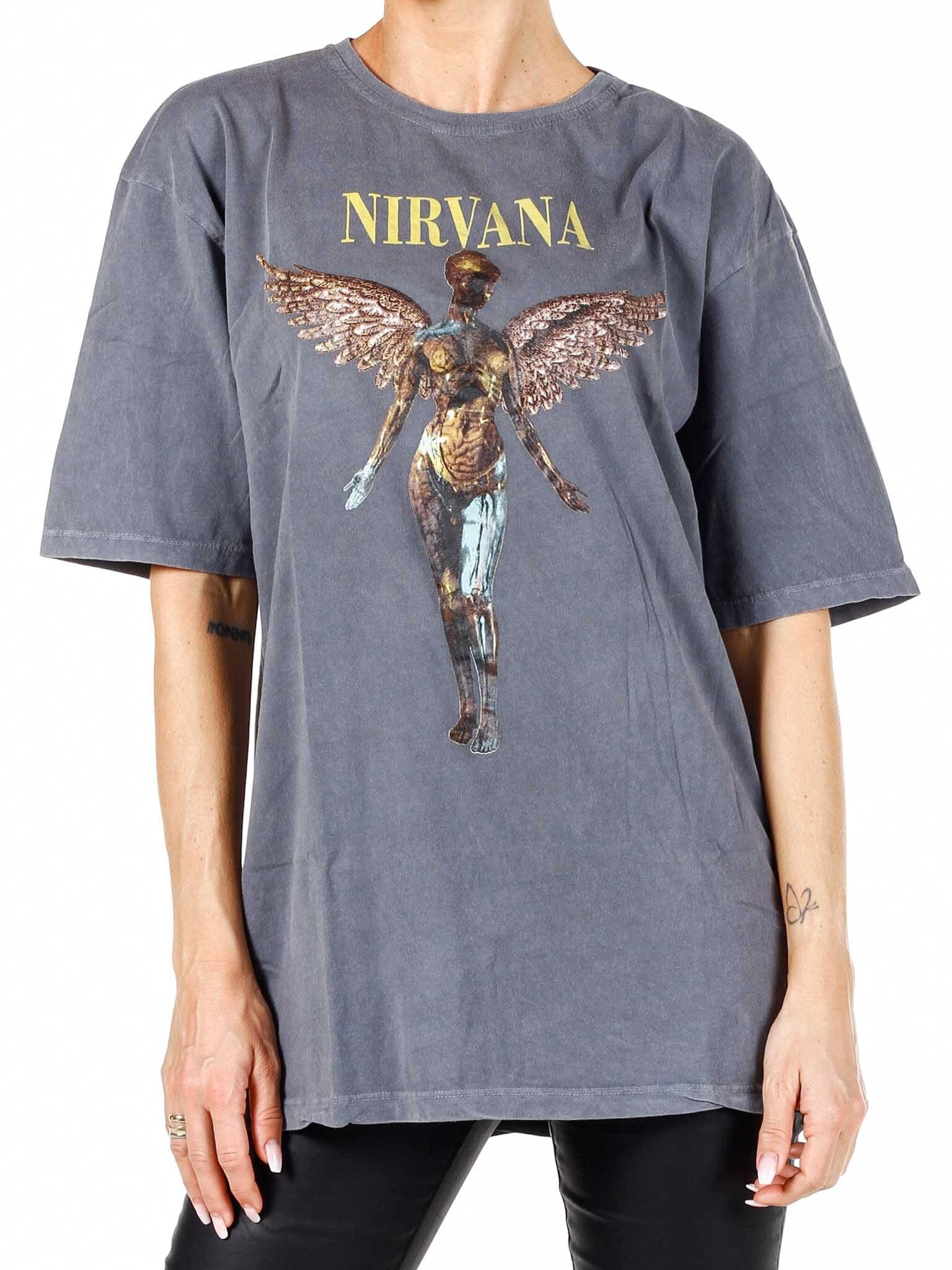Nirvana T-skjorte - Grå
