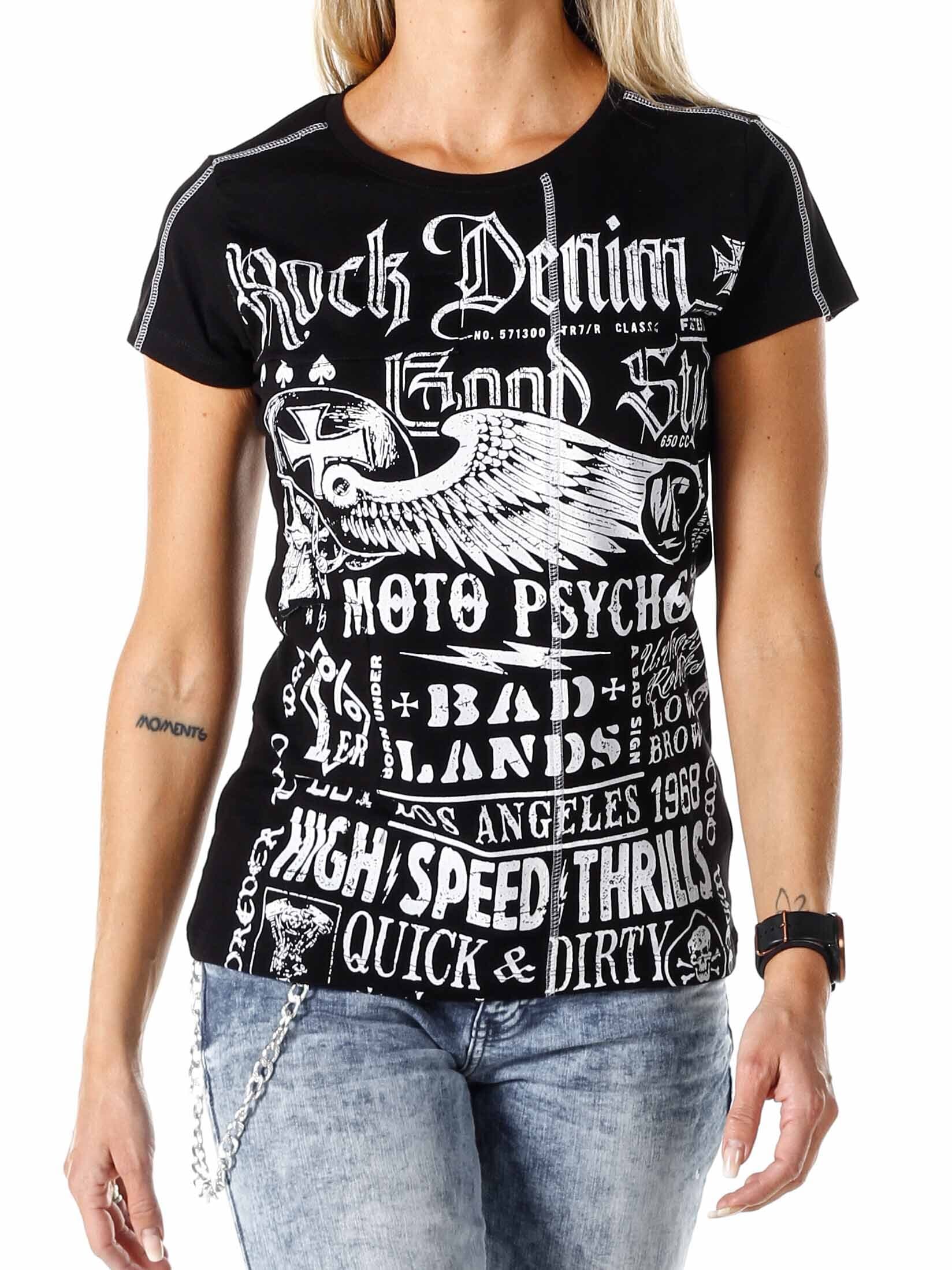 Speed Thrills RD Exclusive Lady T-skjorte - Svart