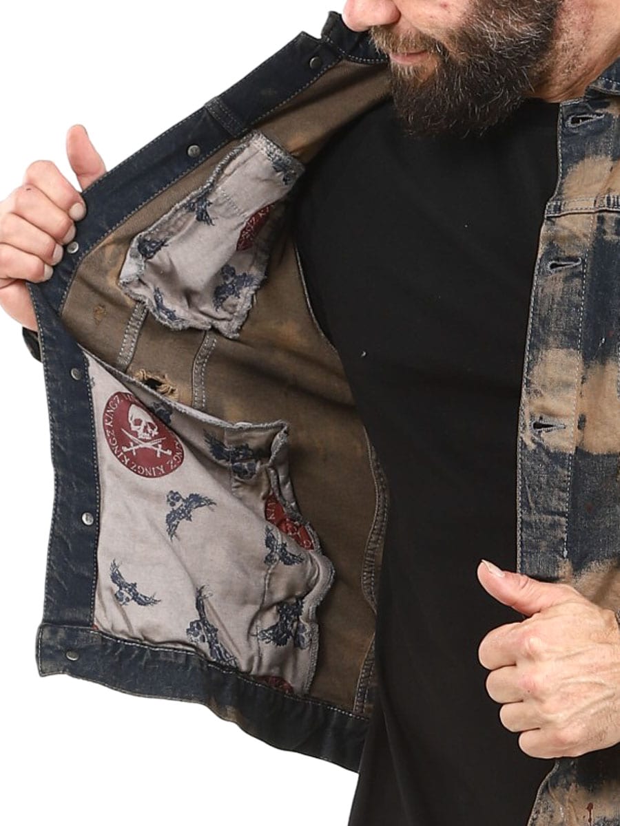 Wakuda Kingz Jeansjacka - Brun-11.jpg