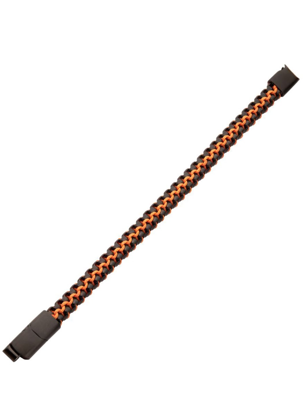 Wax Cord Inox Armband Orange_6.jpg