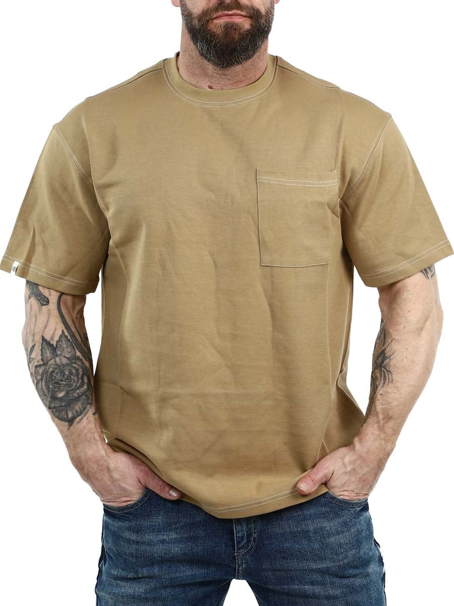 Wikse Indicode T-shirt - Brown_1.jpg