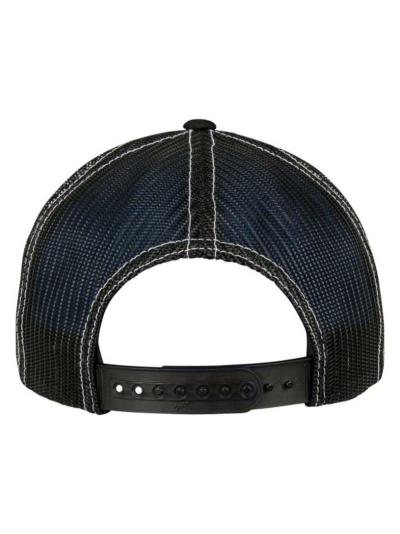 Check Retro Trucker Cap - Svart/Hvit