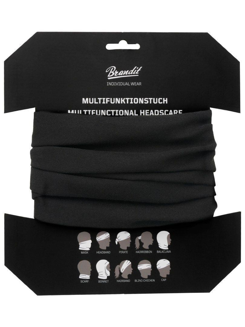 Brandit Multifunctional Neck Warmer - Black