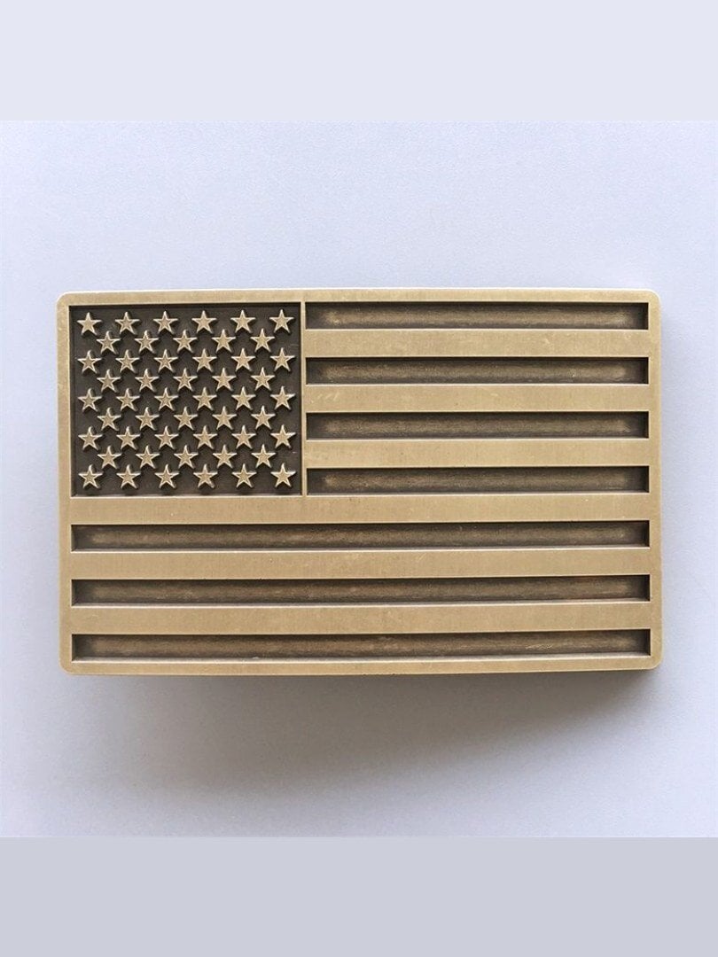 American Flag Beltespenne - Gul