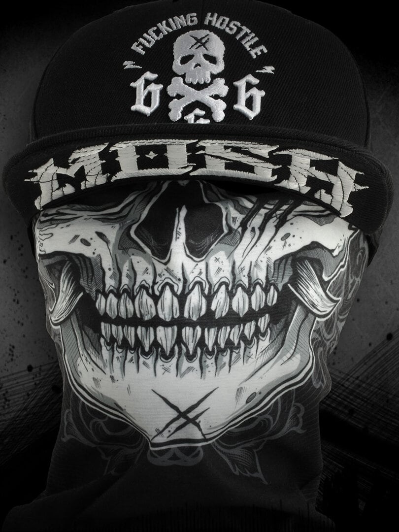 Face Skull Hyraw Neck Warmer