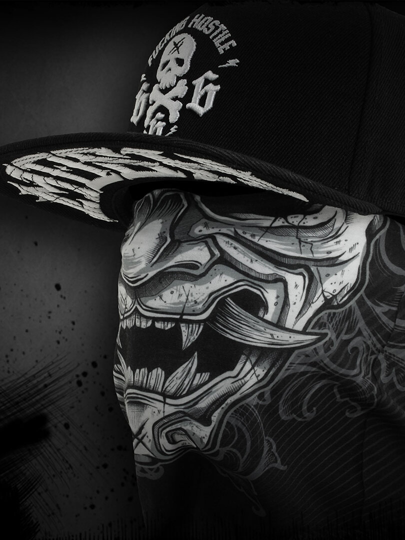 Face Skull Hyraw Neck Warmer