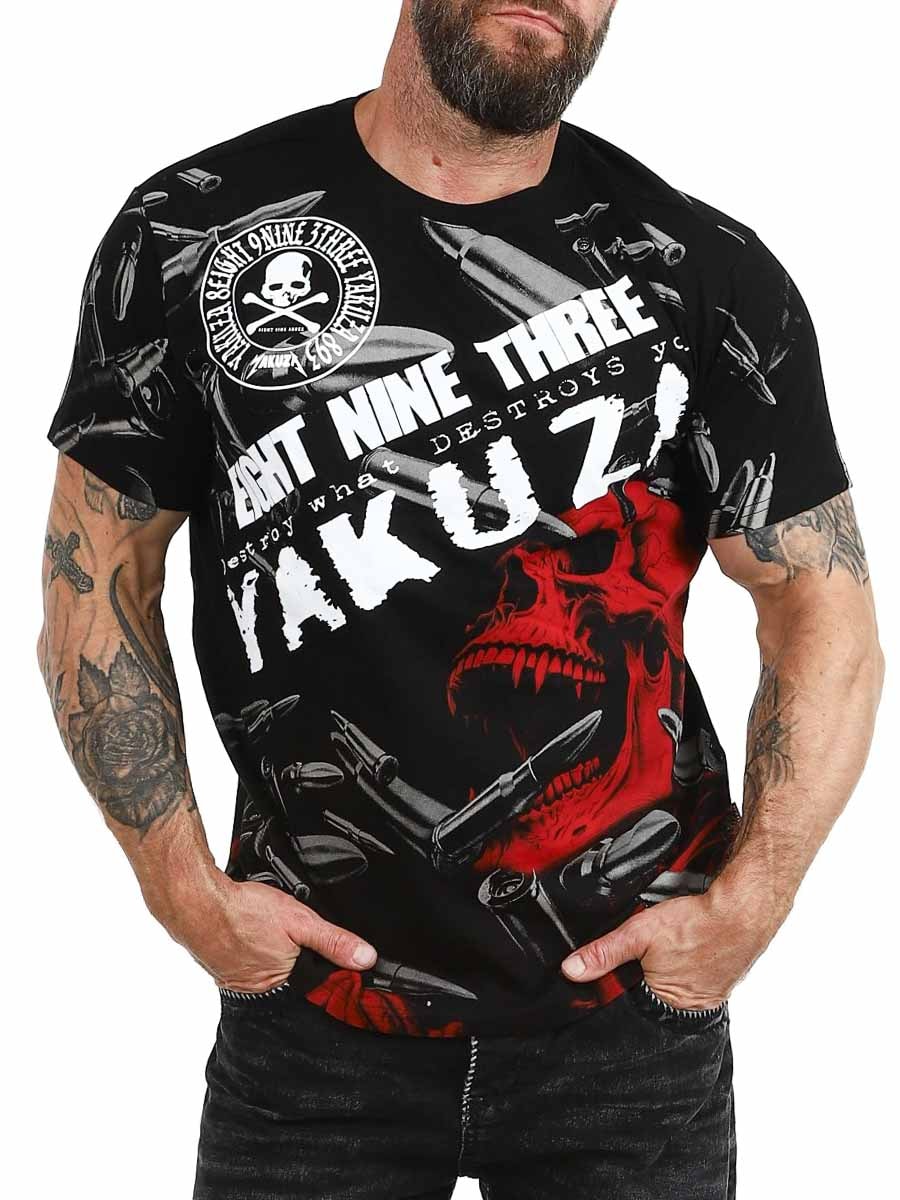 Yakuza Danger V02 T-shirt - Black_1.jpg